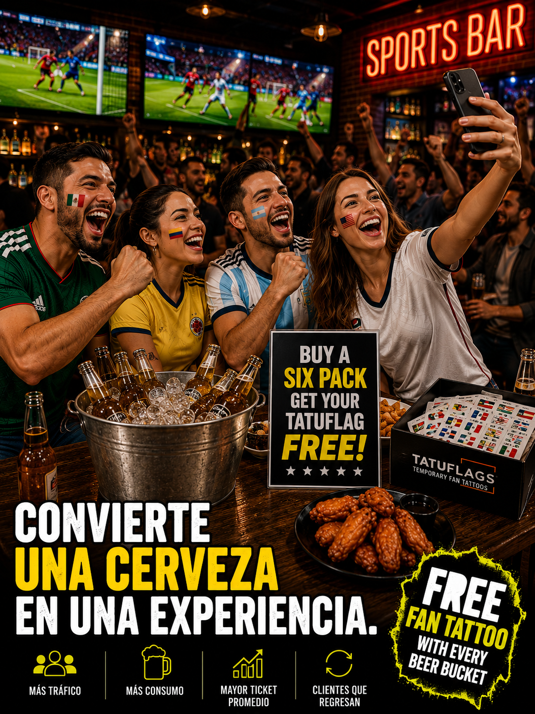 Convierte una cerveza en una experiencia · bares y restaurantes